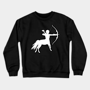 Sagittarius Mythical Creature Silhouette Crewneck Sweatshirt